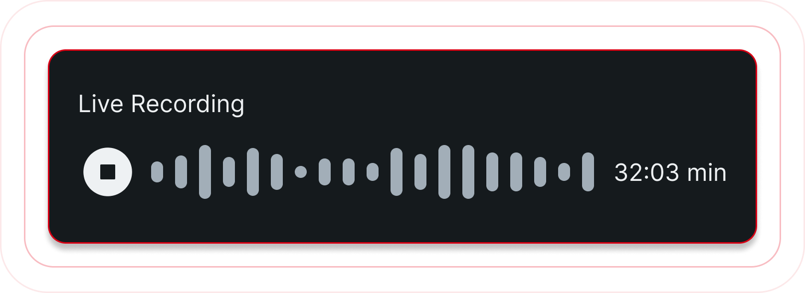 Artifact Audio Recording